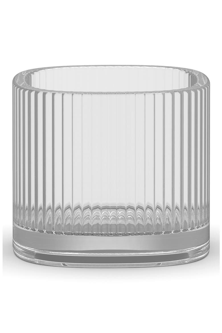 Magica Super Circle Medium Glass Votive Holder, Main, color, CLEAR