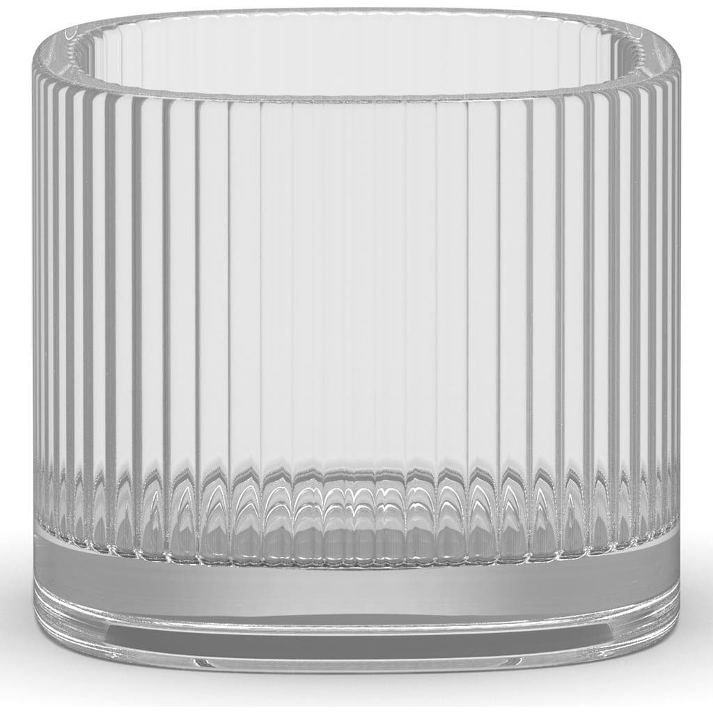 Orrefors Magica Super Circle Medium Glass Votive Holder