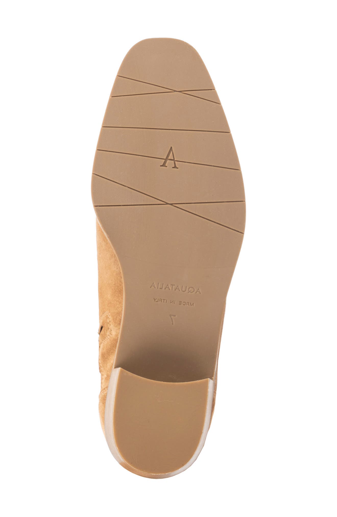 Renza Block Heel Zip Bootie, Alternate, color, WHISKEY
