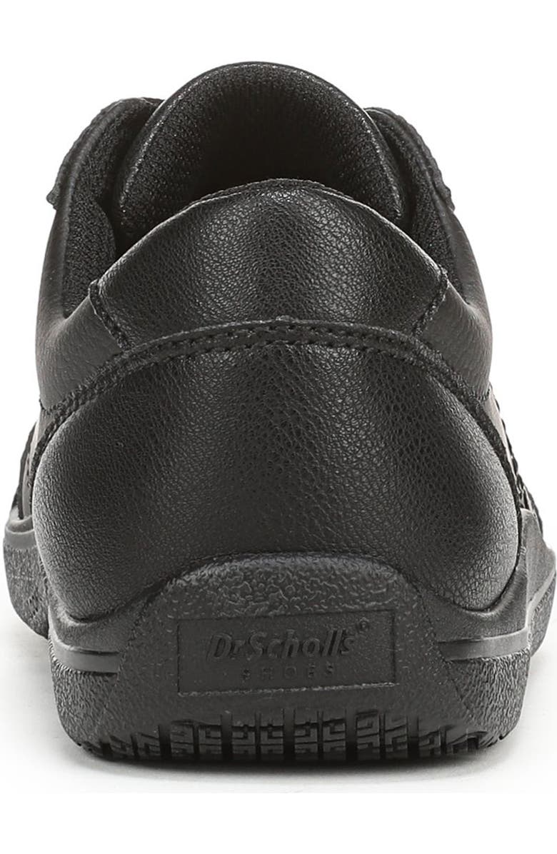 Dr. Scholl's Be True SR Leather Sneaker, Alternate, color, Black Leather