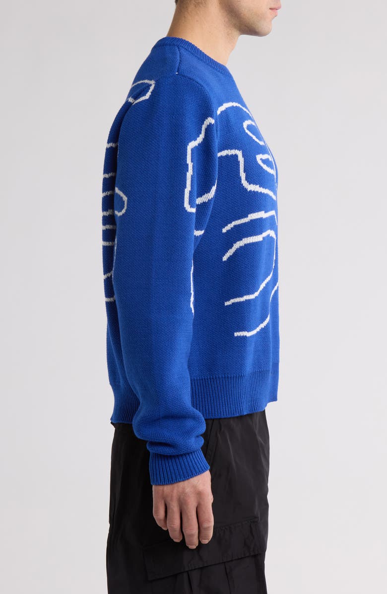 RC Outdoor Supply Jacquard Logo Graphic Sweater, Alternate, color,