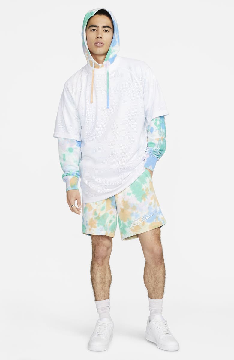 Nike Sportswear Club Fleece Tie Dye Hoodie, Alternate, color, 