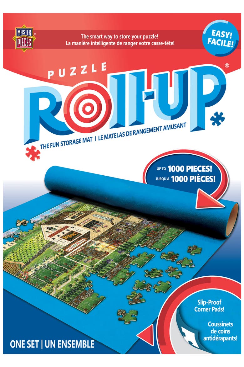 Jigsaw Puzzle Roll Up - 30"x36", Alternate, color, Blue