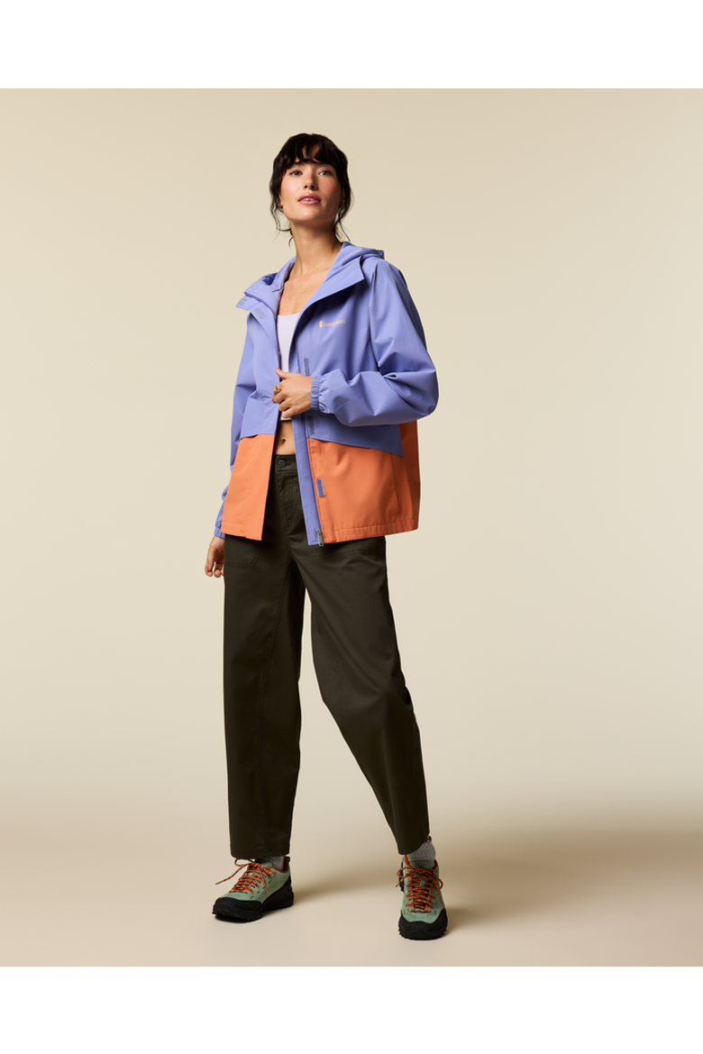 Rayu Rain Jacket - Women's, Alternate, color, Aster and Grapefruit