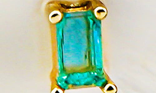 Panacea Crystal Accent Square Drop Earrings In Blue
