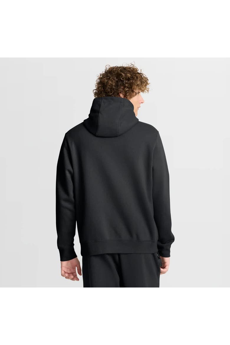 Men's Nike Black New York Mets Cooperstown Collection Logo Club Hoodie, Alternate, color, Black