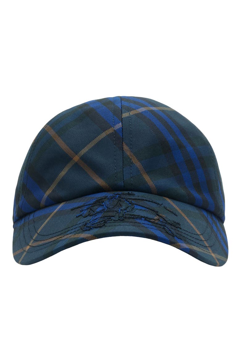 EKD Check Baseball Cap, Main, color, MIDNIGHT IP CHECK