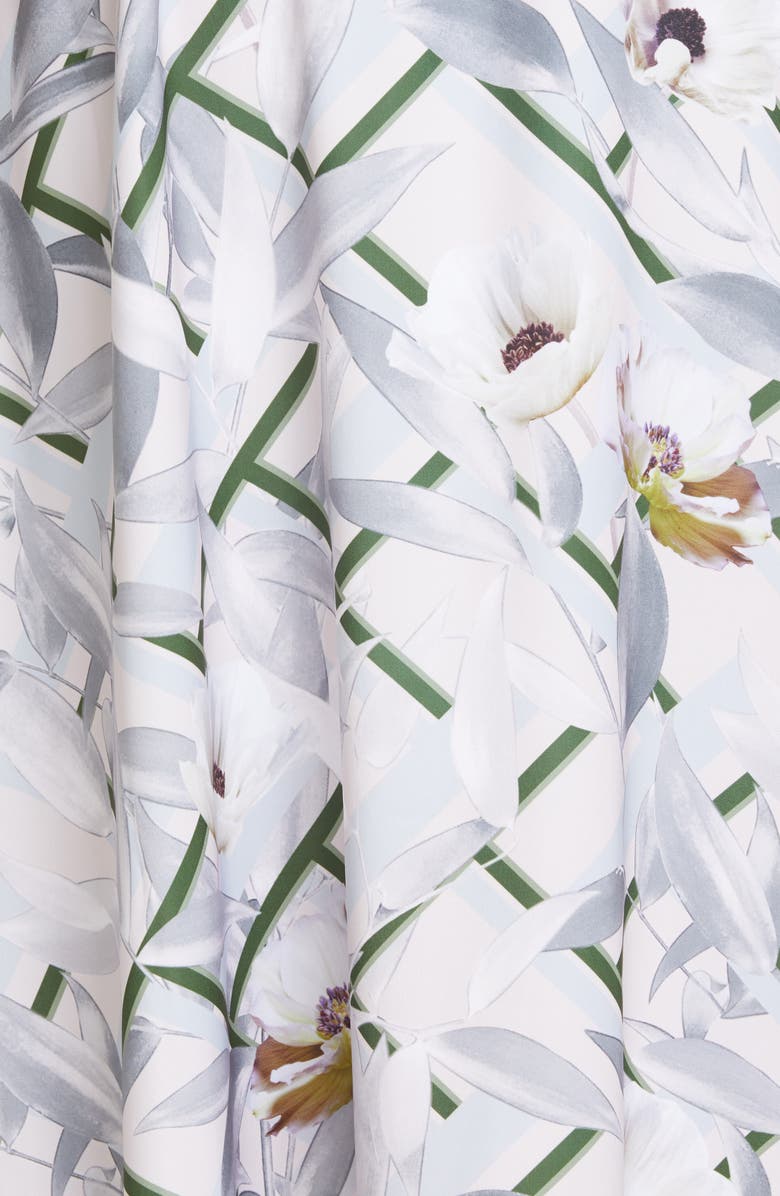 Ted Baker London Olevya Everglade High/Low Wrap Dress, Alternate, color, 