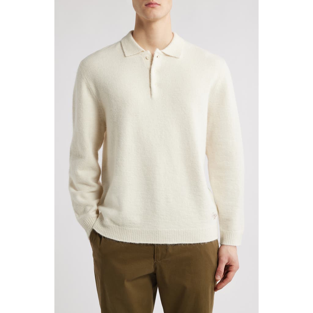 Percival Rugby Alpaca-blend Polo Jumper