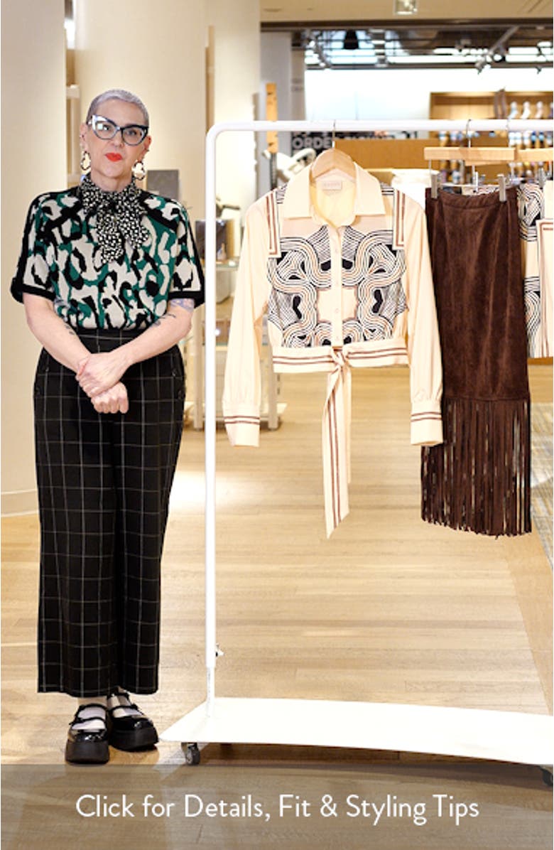 Gara Long Sleeve Tie Front Shirt, sales video thumbnail