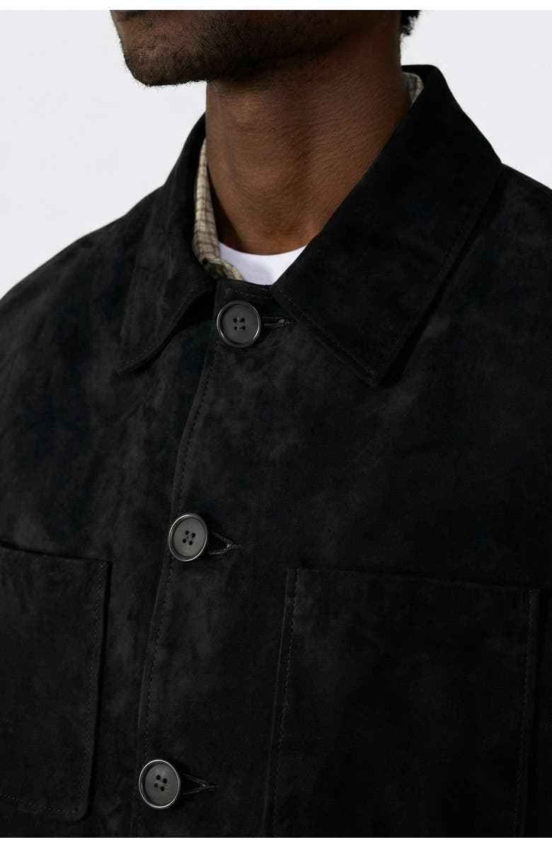 FURNIQ UK Beckett Suede Chore Jacket, Alternate, color, 
