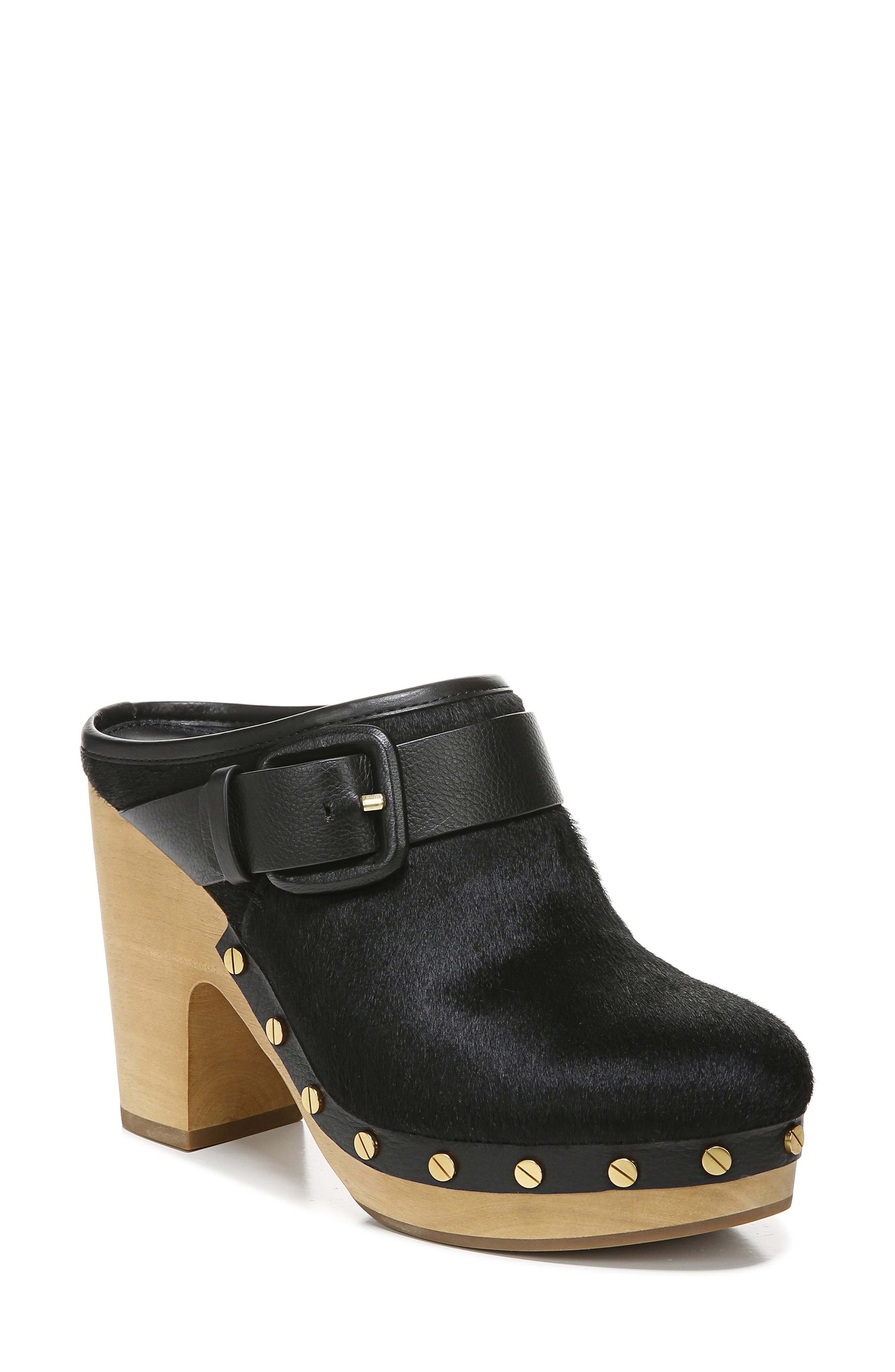 Veronica Beard Dacey Genuine Calf Hair Clog, Main, color, 