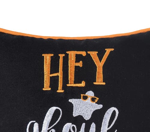 C & F Home C&f Home Hey Ghoul Hey Halloween Small/petite Accent Pillow, 10" X 10" In Orange