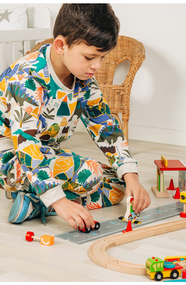 Bigjigs Rail Roadway Accessory Pack, Alternate, color, Grey