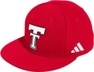 adidas Men's adidas  Red Texas Tech Red Raiders On-Field Fitted Baseball Hat