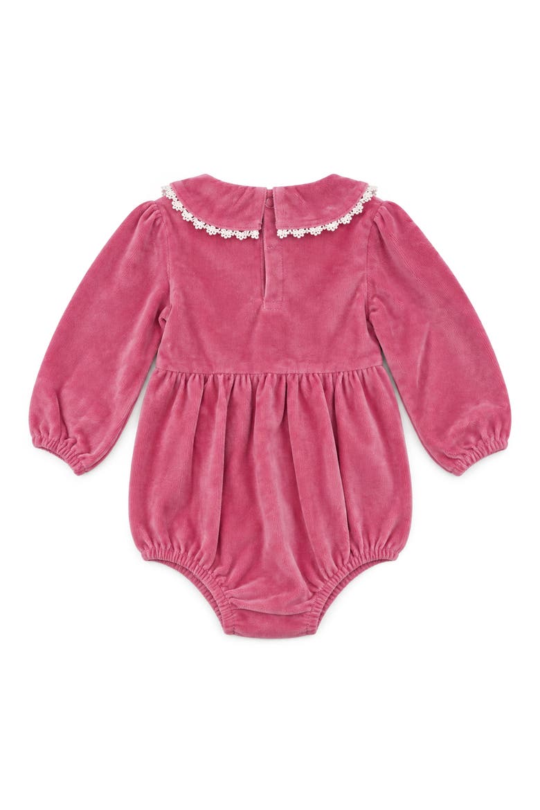 3-Piece Corduroy Romper Set, Alternate, color, LIGHT/ PASTEL PINK