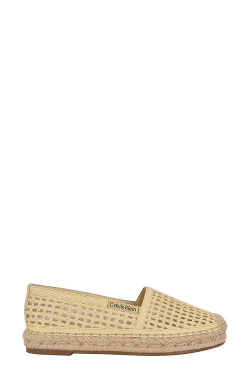 Calvin Klein Women's Women's Presley Espadrille In Light Natural