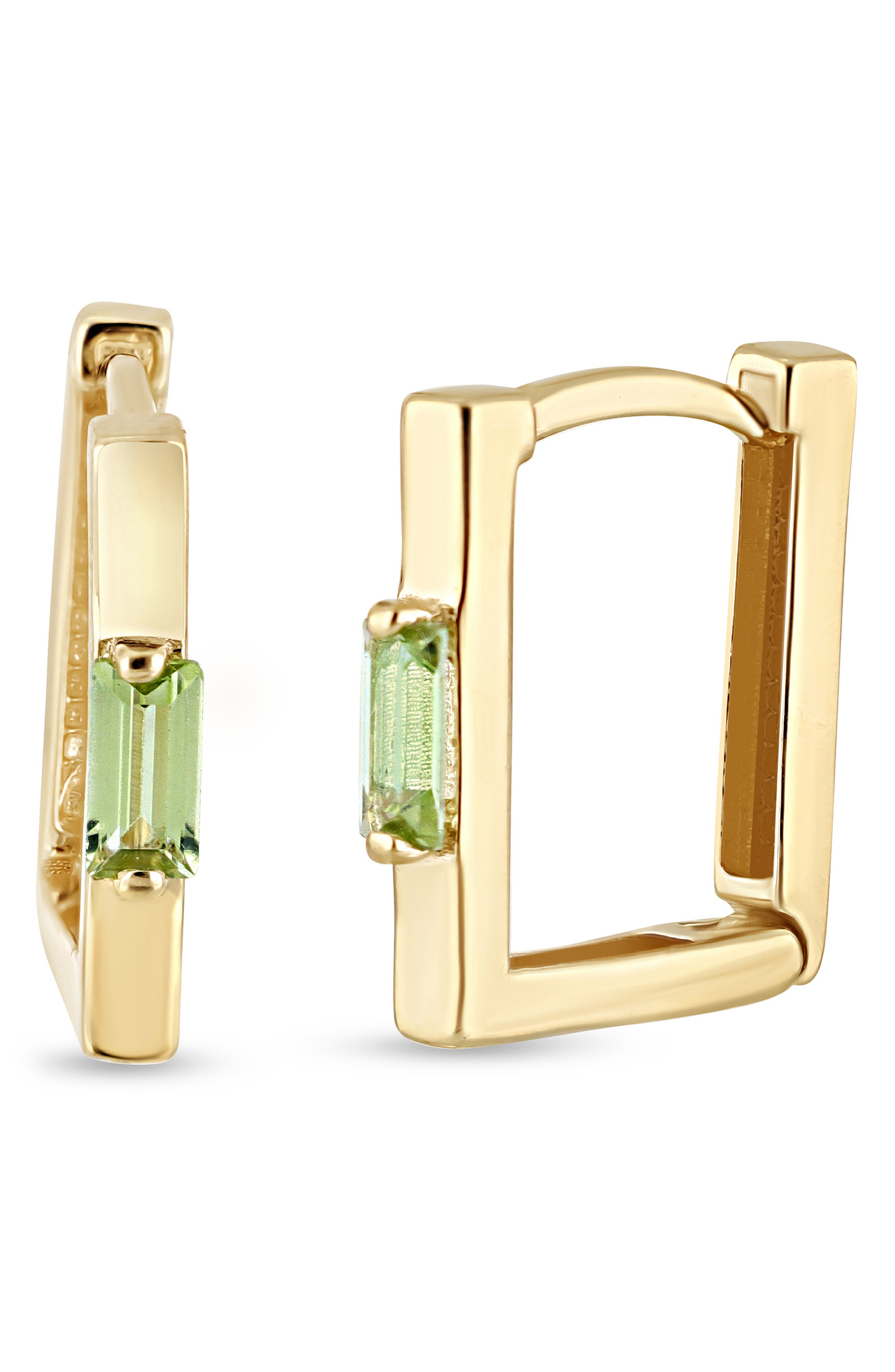 selected 14K YELLOW GOLD/ PERIODOT