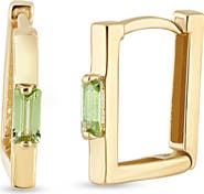 Bony Levy 14K Gold Color Square Huggie Hoop Earrings (Online Trunk Show)