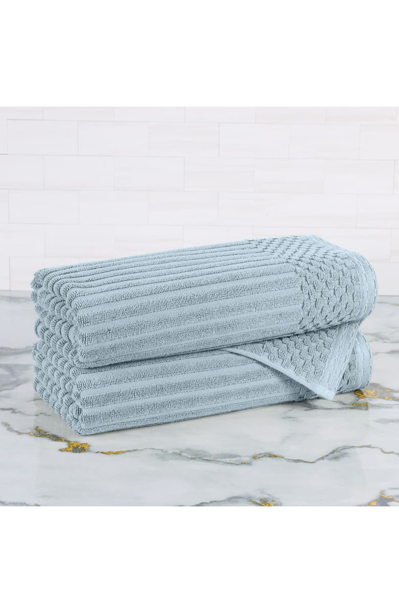 Superior 2-Pack Bath Towel Set, Alternate, color, Slate Blue