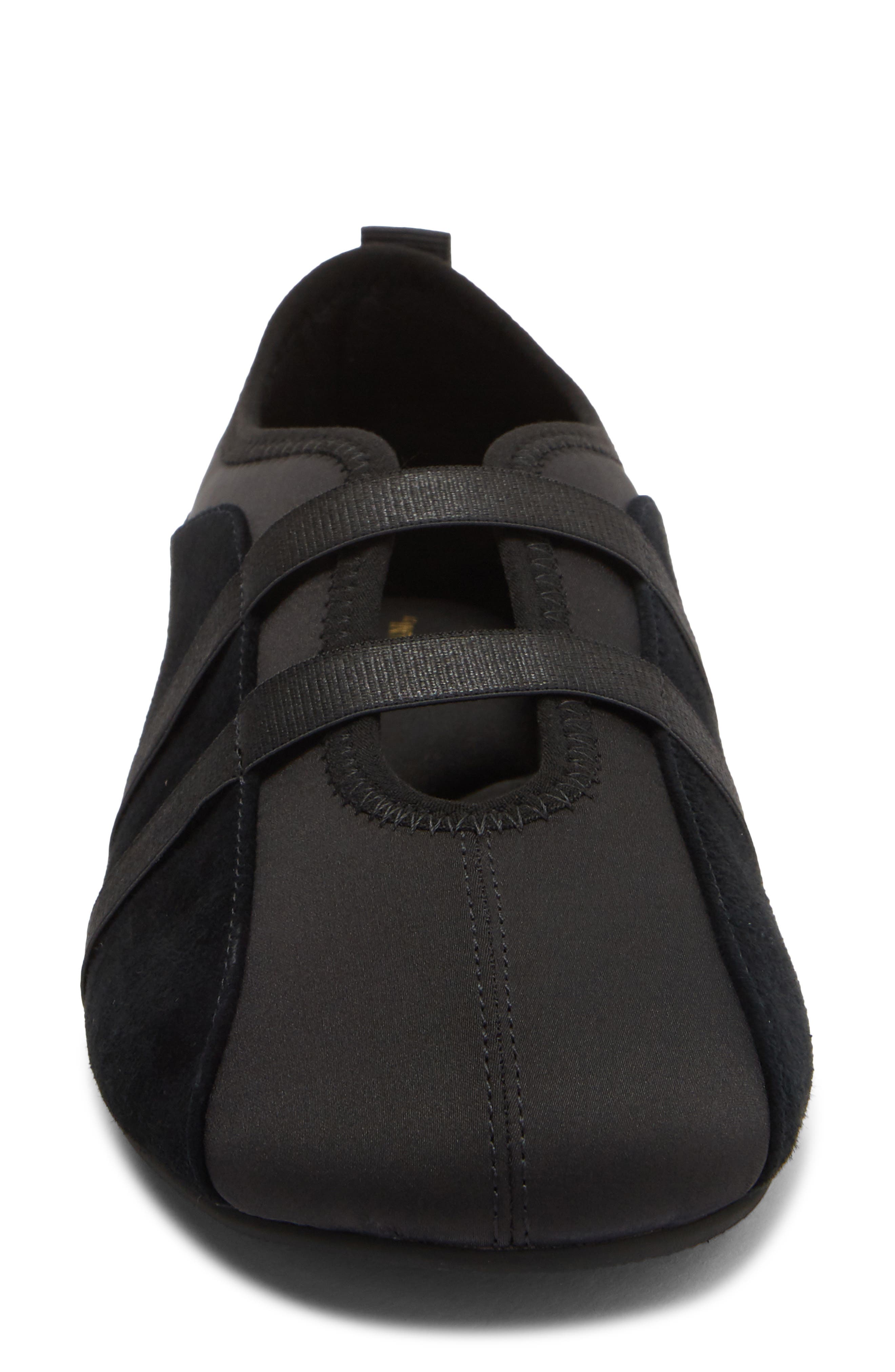 INTENTIONALLY BLANK Sporty Sneaker, Alternate, color, Black