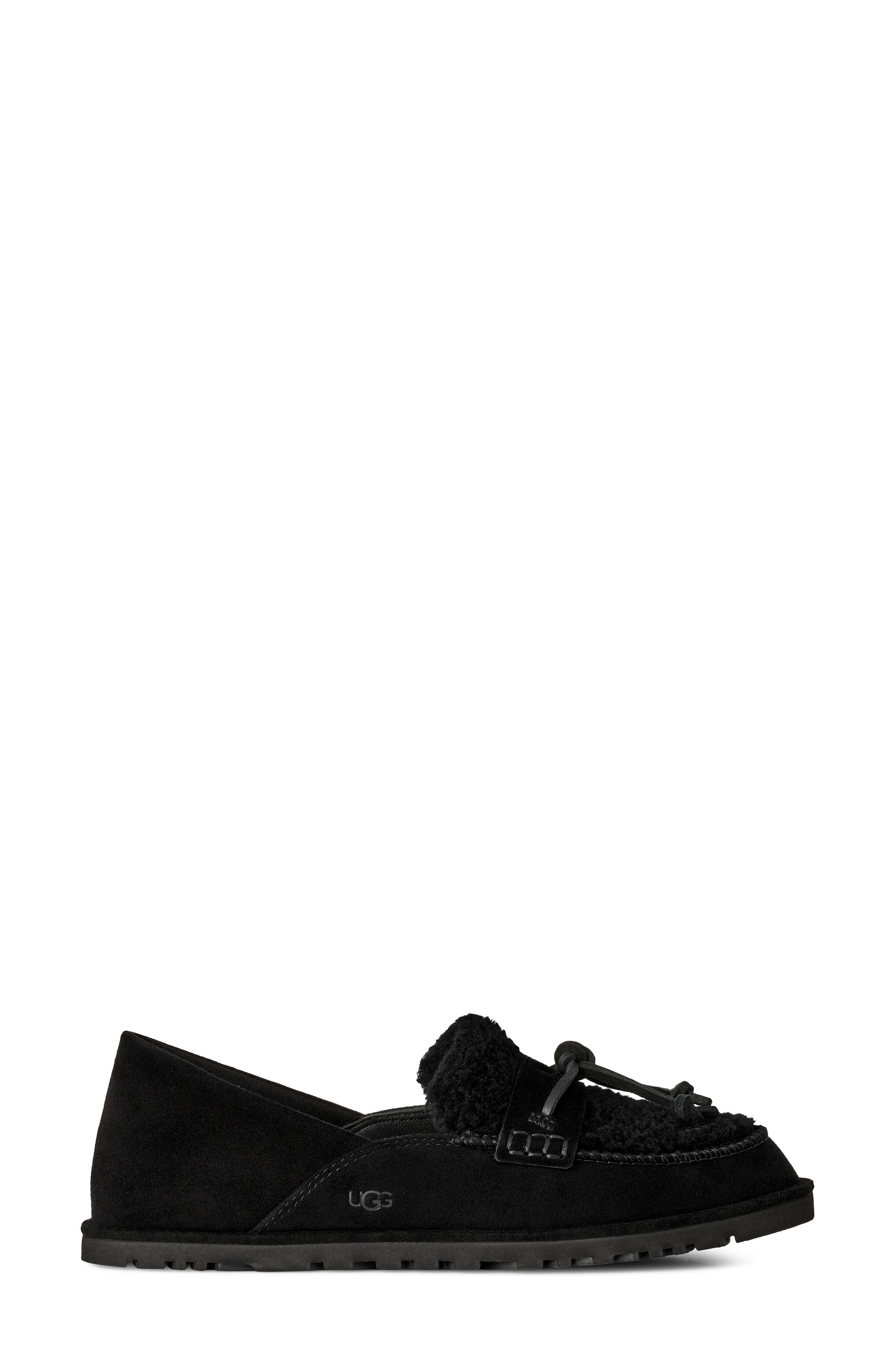 Zora Loafer, Alternate, color, BLACK