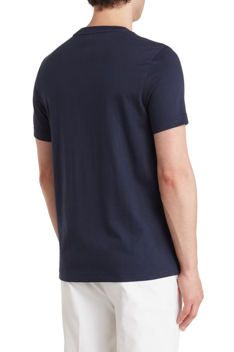 Cotton Jersey Knit Pocket T-Shirt, Alternate, color, NAVY BLAZER