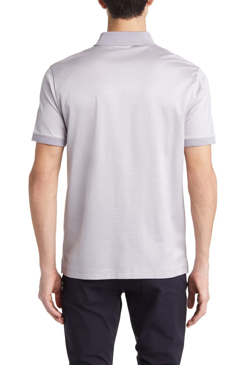 Micro Pattern Polo, Alternate, color, LILAC