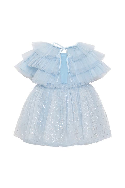 Sleveless Sparkle Tulle Dress Set (Toddler, Little Kid & Big Kid)