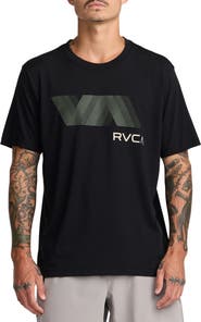 RVCA VA Blur Performance Graphic T-Shirt