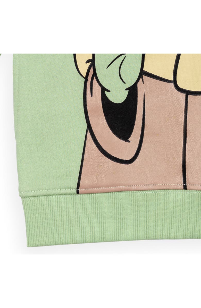 Star Wars The Mandalorian Baby Yoda Pullover Hoodie, Alternate, color, Green