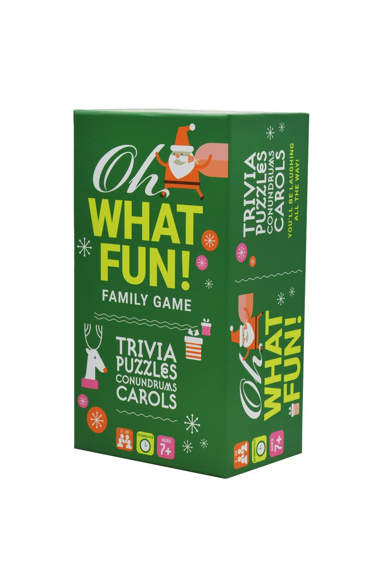 Project Genius Inc. Oh What Fun! Family Christmas Game, Alternate, color,