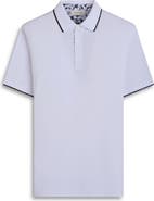 Bugatchi Three-Button Performance Polo