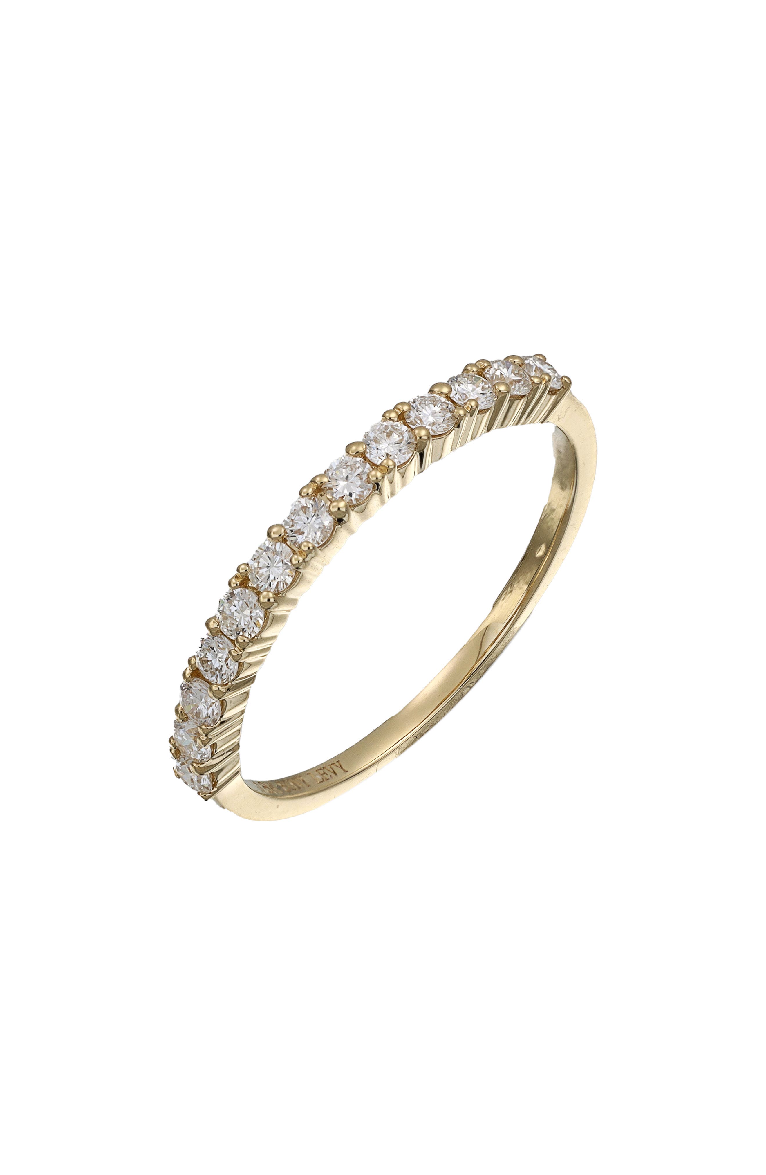 Bony Levy Audrey Diamond Stacking Ring