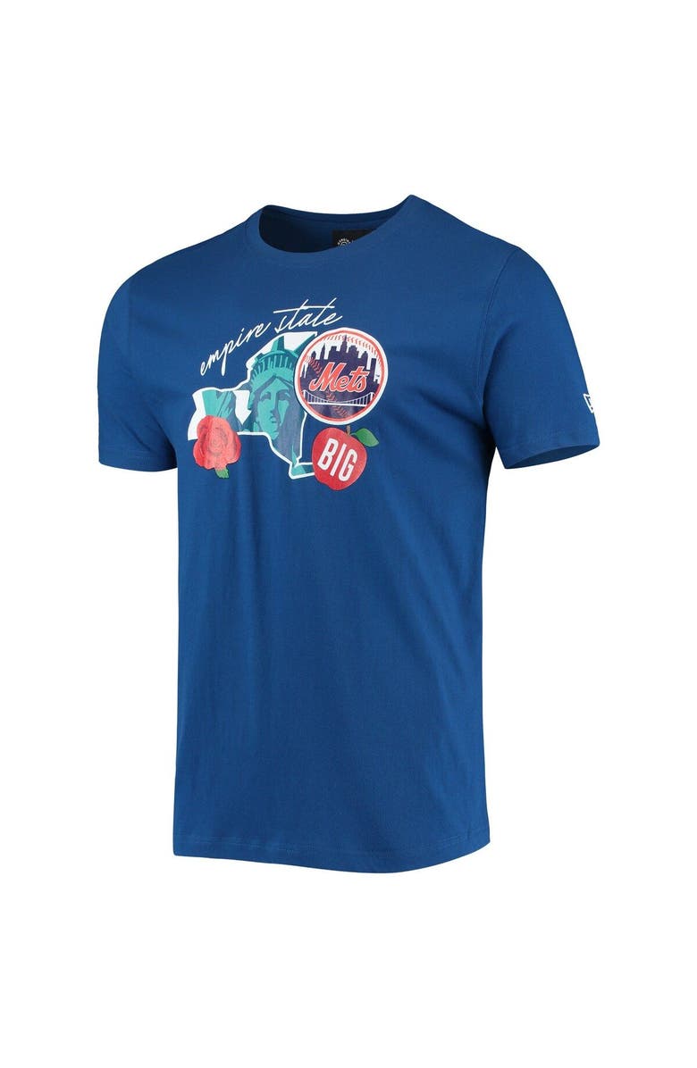 New Era Men's New Era Royal New York Mets City Cluster T-Shirt, Alternate, color, Royal