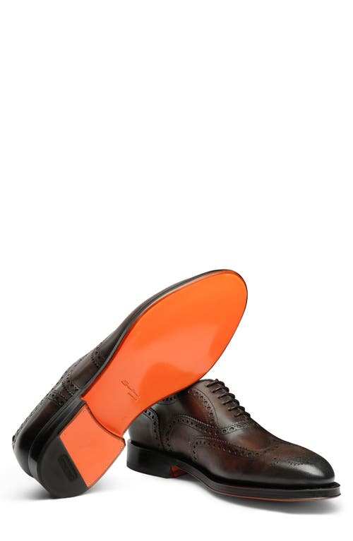 Santoni Enrico Brogue Wingtip Oxford
