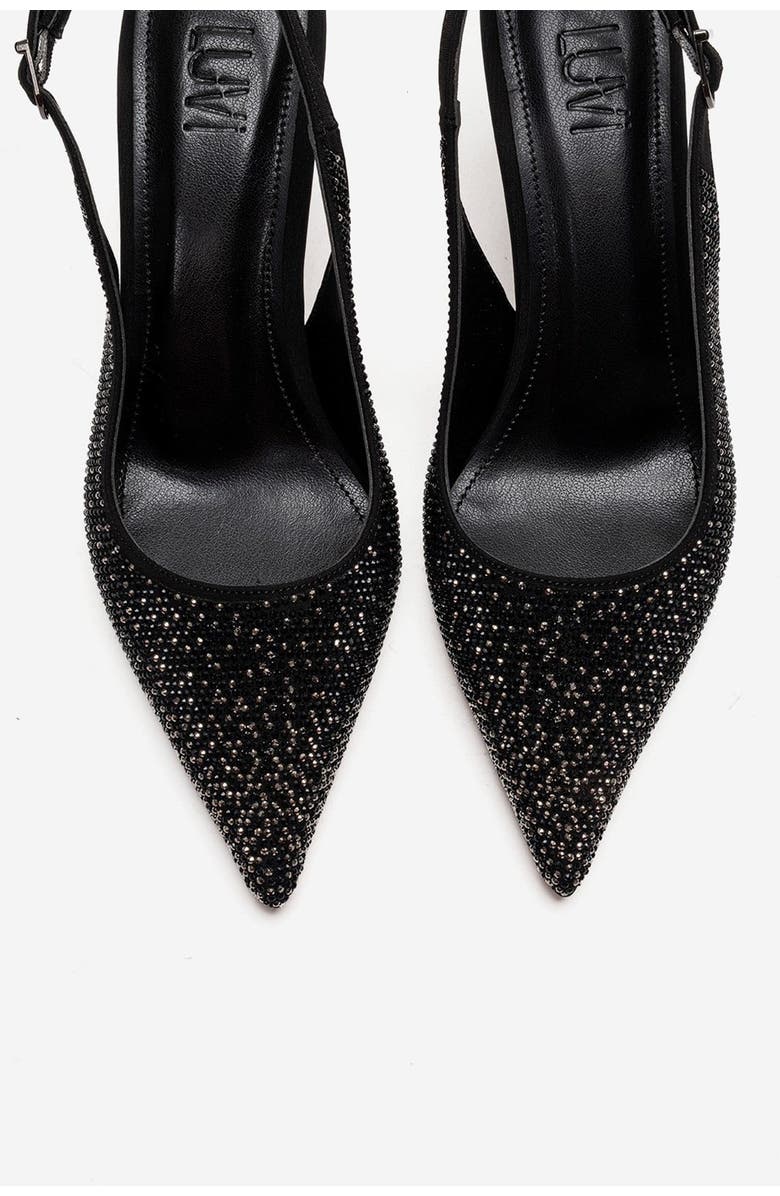 Prologue Shoes Johanna Slingback Embellished Stiletto Pump, Alternate, color, Oxford