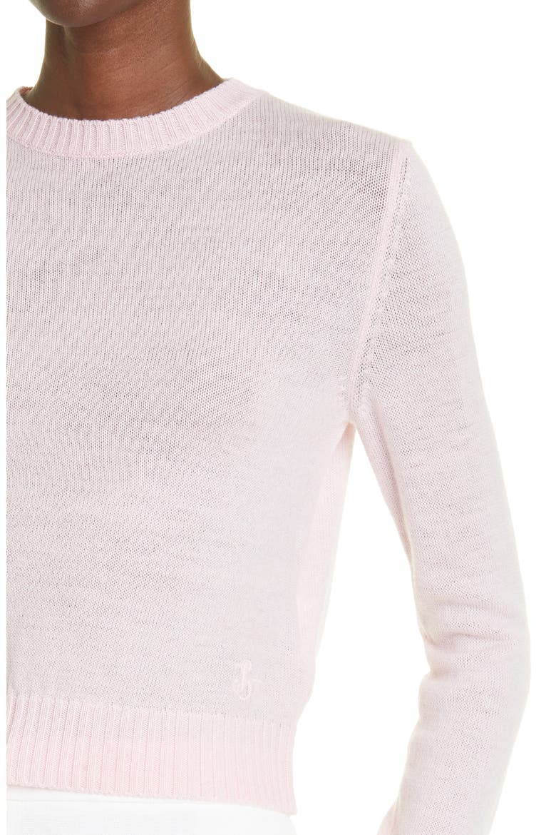 Superfine Wool Sweater, Alternate, color, MEDIUM PINK