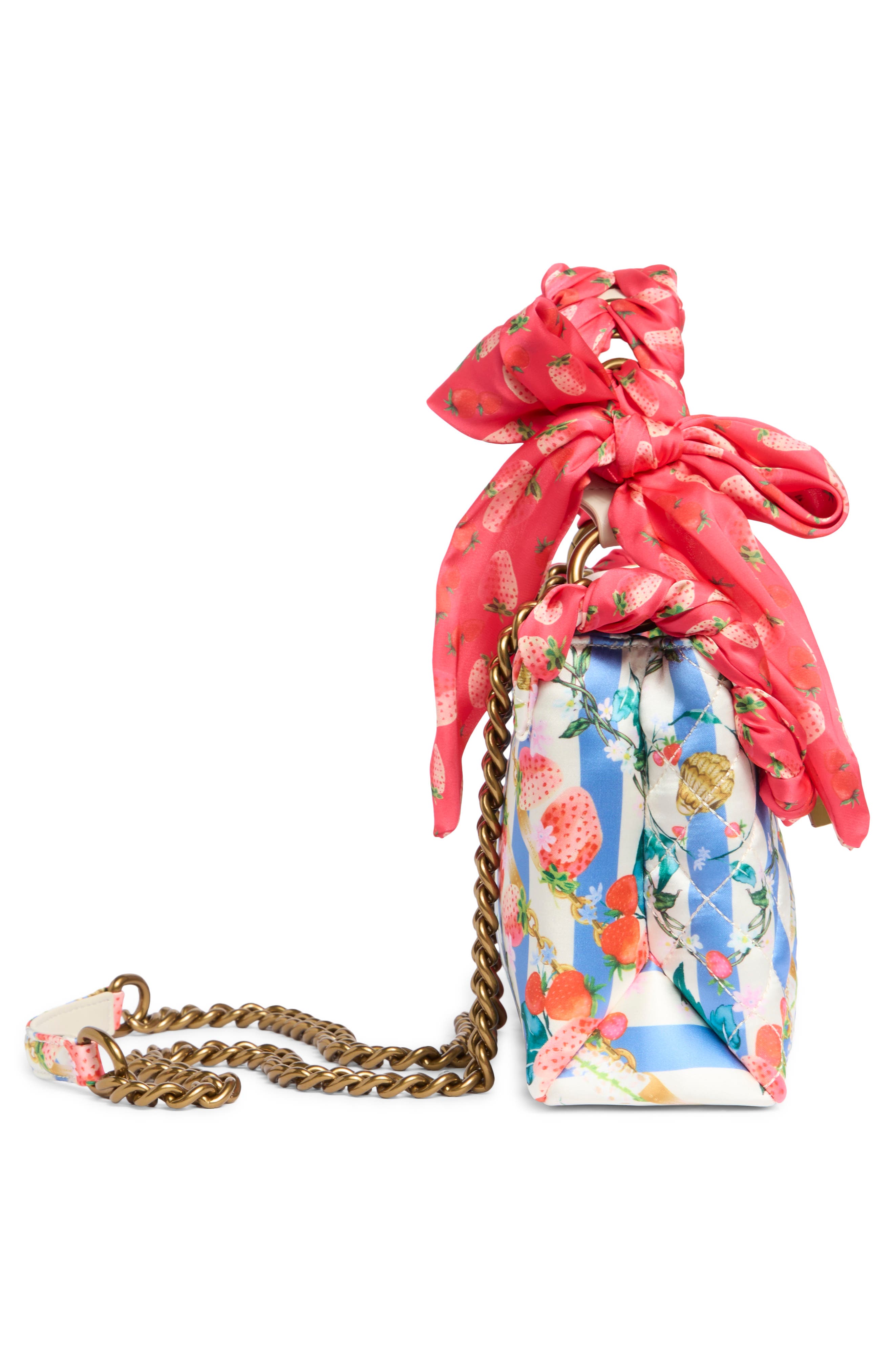 Kurt Geiger London Brixton Scarf Shoulder Bag, Alternate, color, Open White