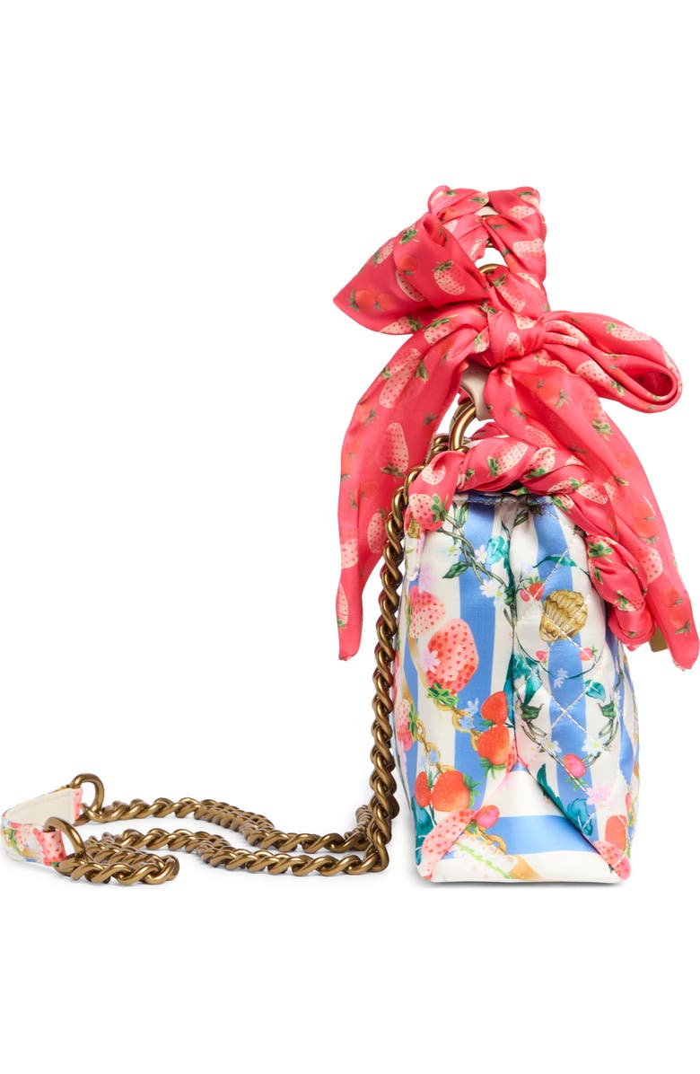 Kurt Geiger London Brixton Scarf Shoulder Bag, Alternate, color, Open White