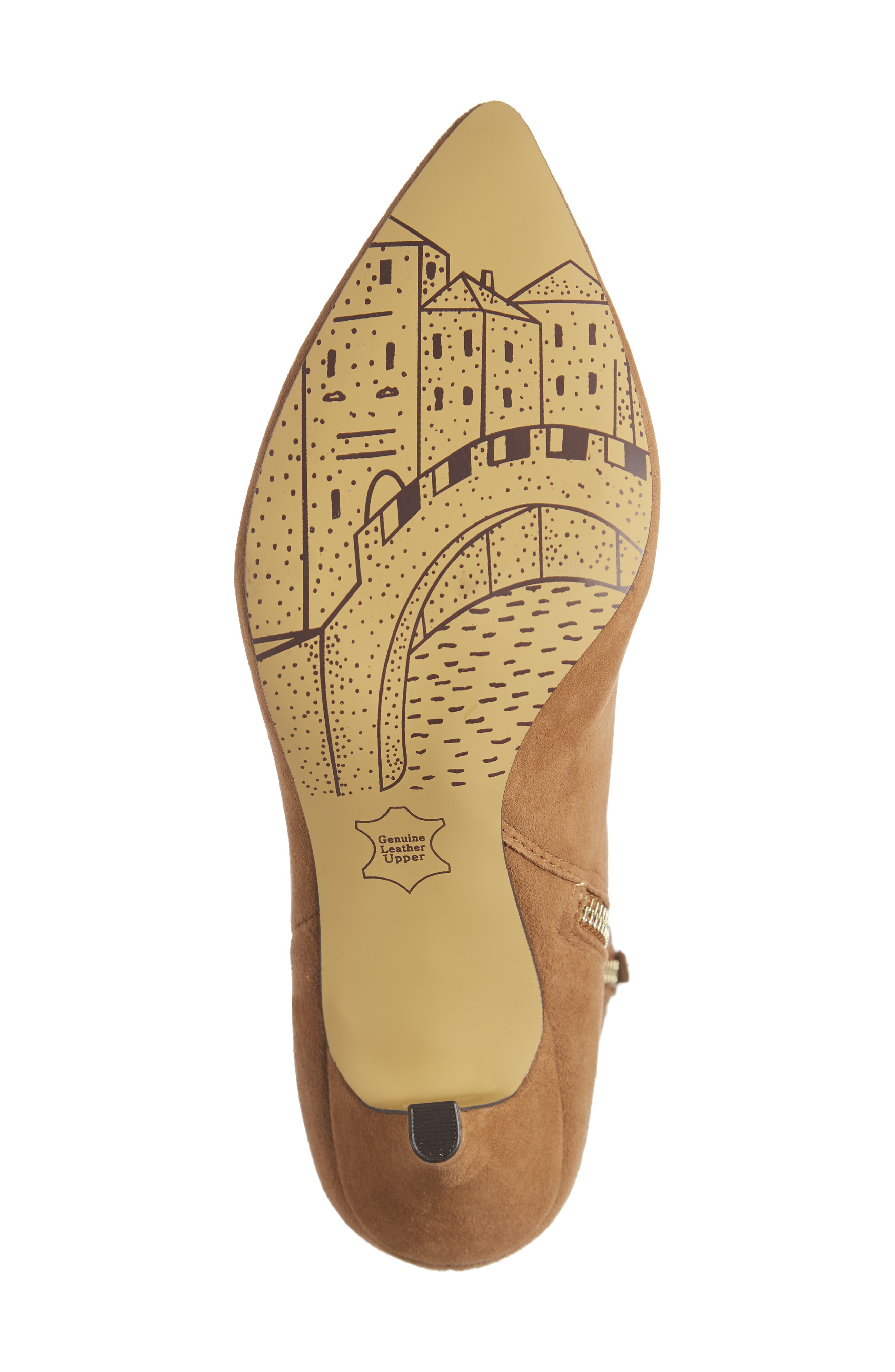 Danielle Bootie, Alternate, color, SADDLE
