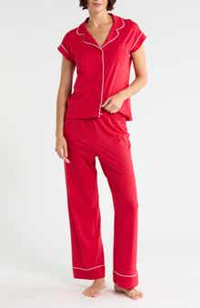 Piped Jersey Pajamas