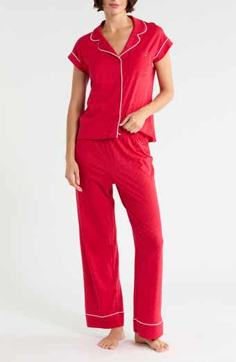 Piped Jersey Pajamas