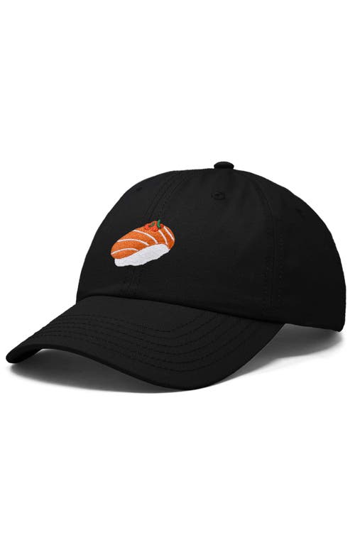 DALIX DALIX SALMON SUSHI EMBROIDERED DAD CAP 