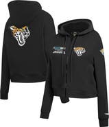 PRO STANDARD Women's Pro Standard Black Jacksonville Jaguars Split Logo Full-Zip Hoodie