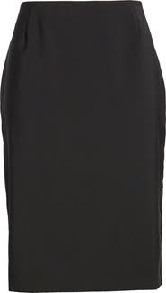 BOSS VIileah Virgin Wool Pencil Skirt