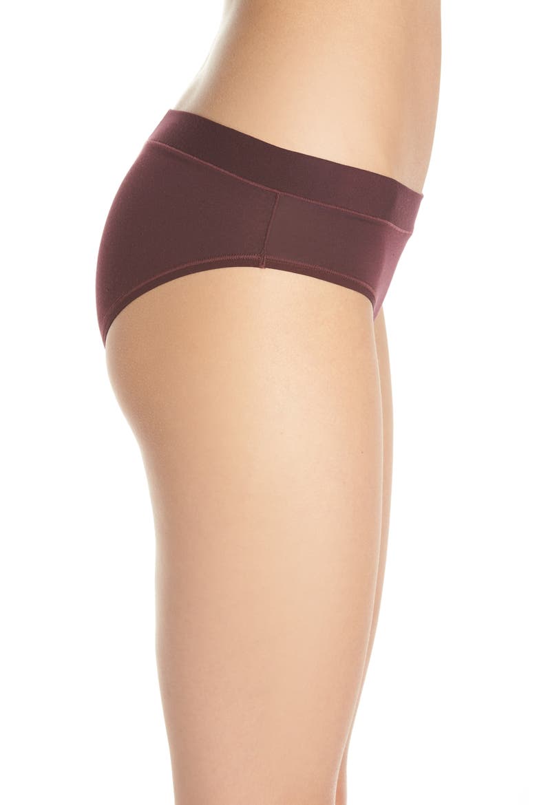 Second Skin Cheeky Bikini, Alternate, color, WINETASTING