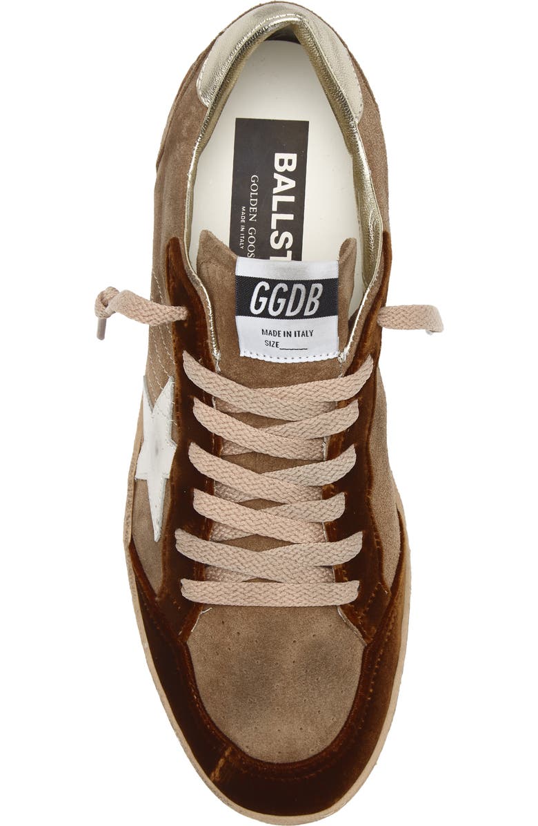 Golden Goose Ball Star Low Top Sneaker, Alternate, color, Tabacco/ Cognac/ Milk