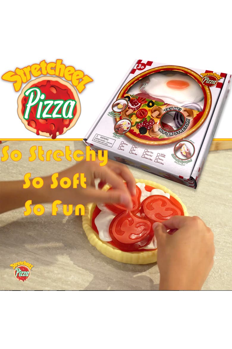 Pizza Play Food Set W/  Surprise Styles & Toppings, Alternate, color, Multicolored