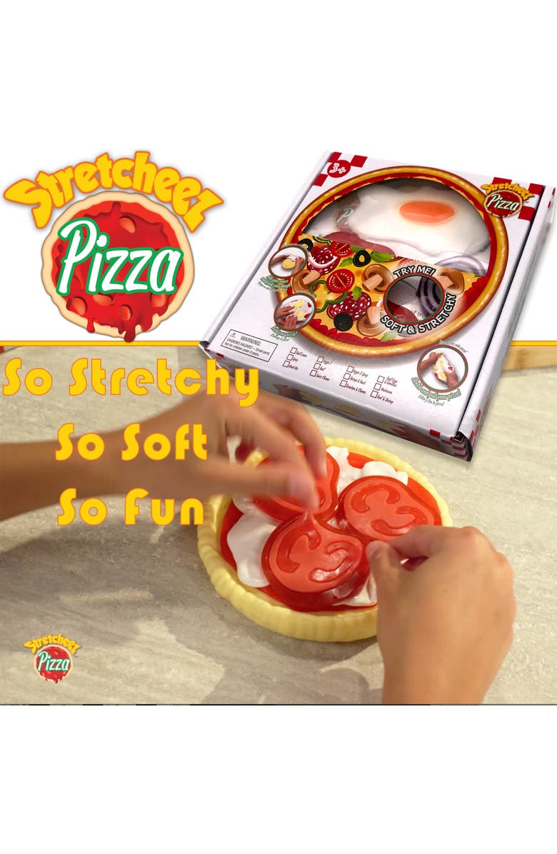 Stretcheez Pizza Play Food Set W/ Surprise Styles
Toppings, Alternate, color,